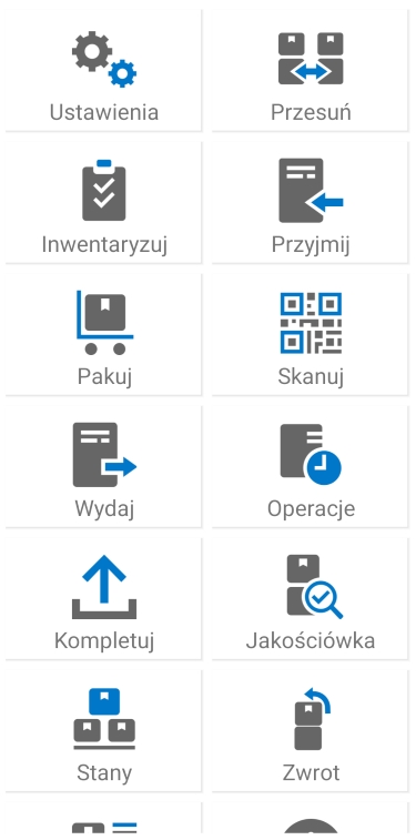 Menu główne